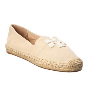 Tory Burch Womens Weston Canvas Slip On Espadrilles